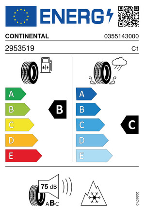 Reifenlabel 0355143000