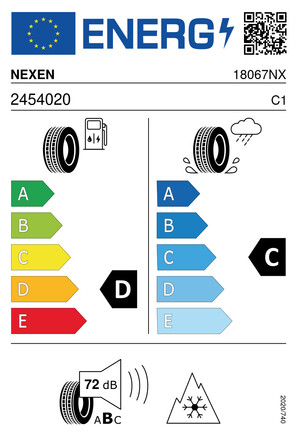 Reifenlabel 18067NX