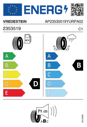 Reifenlabel AP23535019YURPA02