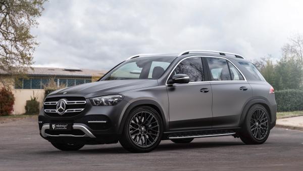 Winter complete Set Mercedes Benz GLE H1 (W167) black matt - Pirelli