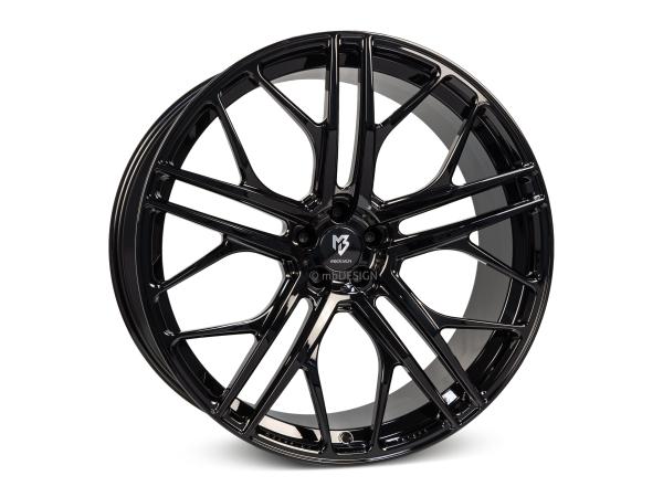 mbDESIGN SF1 9,5x22" 5x112 et45.0 75.0 5RZA black shiny