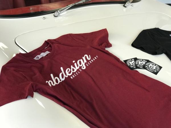 mbESIGN T-shirt burgundy