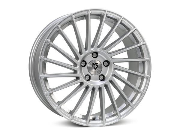 MB VR3 7,5x18" 5x100 ET33.0 67.1 5AZ silber glänzend