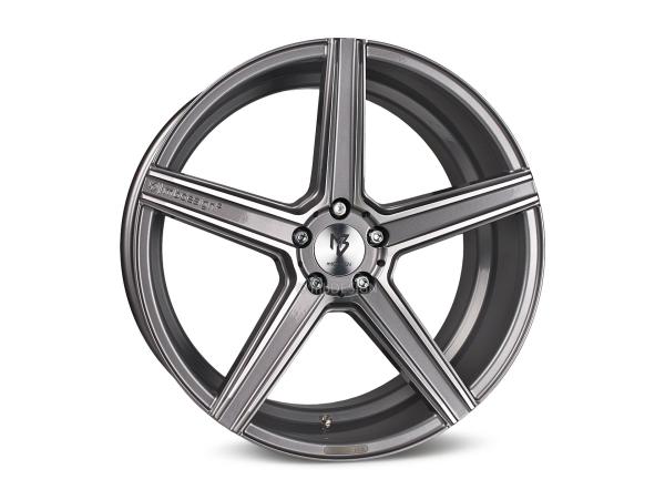 MB KV1 9,0x20" 5x120 ET28.0 72.55 5G grau glänzend poliert BMW