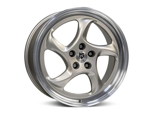 MB TURBO 8,5x19" 5x112 et50.0 75.0 5RZ champagne polish