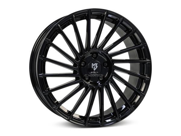 MB VR3 8,5x19" 5x108 ET50.0 75.0 5EZ schwarz glänzend