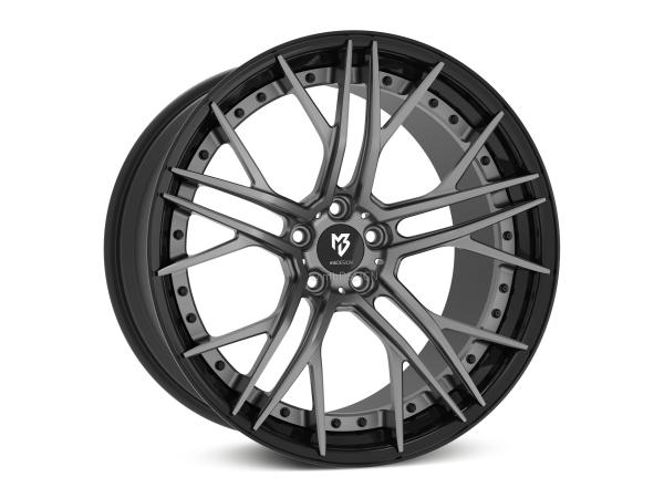 MB SF1.3 C 3-tlg 9,0x20" 5x112 ET34.0 75.0 5RZ grau matt/schwarz glänzend