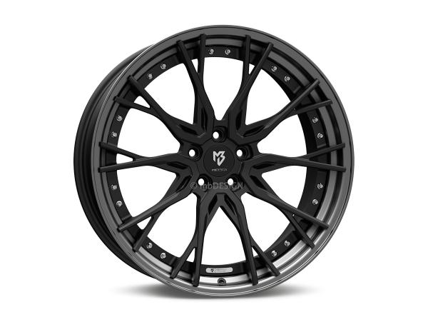 MB KV3.2 DC 2-pc 10,5x21" 5x110 et25.0 75.0 5FZ black matt/grey matt