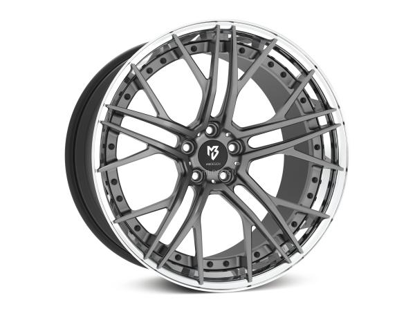 MB SF1.3 C 3-tlg 9,0x20" 5x112 ET34.0 75.0 5RZ grau matt poliert