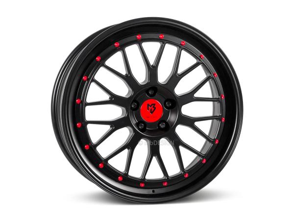 MB LV1 7,5x18" 5x110 ET34 75.0 5FZ Mattschwarz