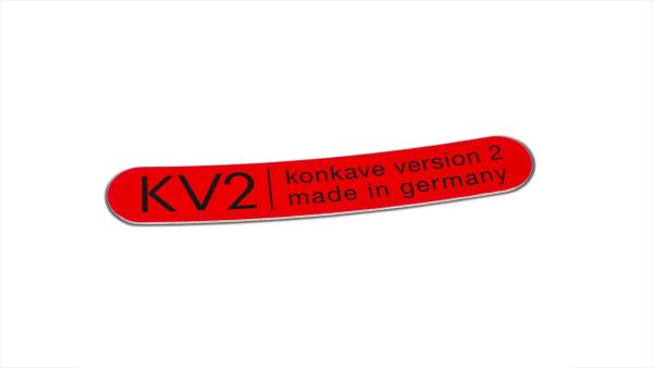 Klebeschild KV2 Universal - Rot