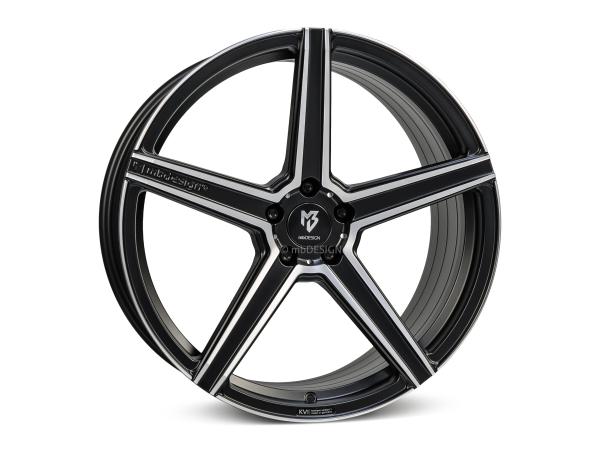 MB KV1S 9,5x20" 5x112 et51.0 75.0 5RZ black matt polish