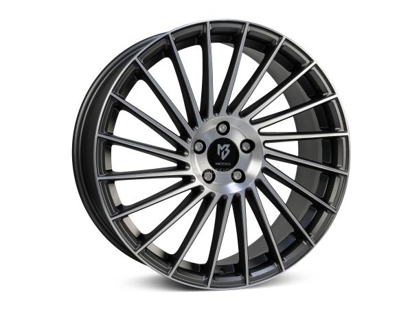 MB VR3 8,5x20" 5x112 ET35.0 75.0 5RZ grau matt poliert