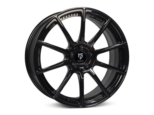 MB MF1 7,5x18" 5x114.3 et45.0 75.0 5CZ black shiny