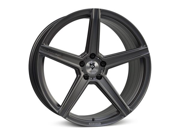 MB KV1S DC 10,5x21" 5x114.3 et45.0 75.0 5CZ grey matt