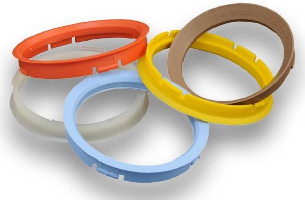 hub ring plastic 71,6-70,3 white