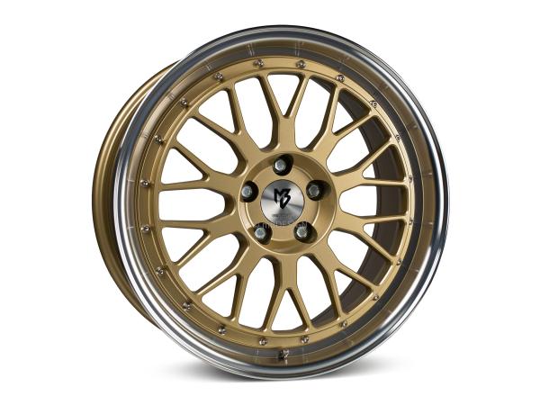 MB LV1 7,5x18" 4x108 et35.0 67.1 4EZ gold shiny polish