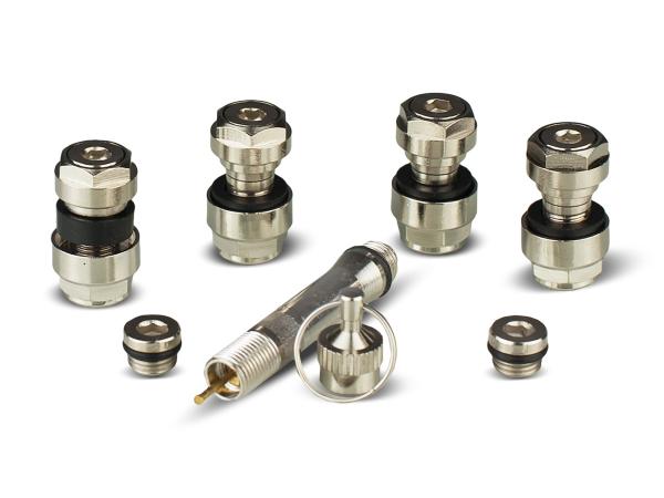 Hidden valve 8.3 mm silver (Kit 4 pc)