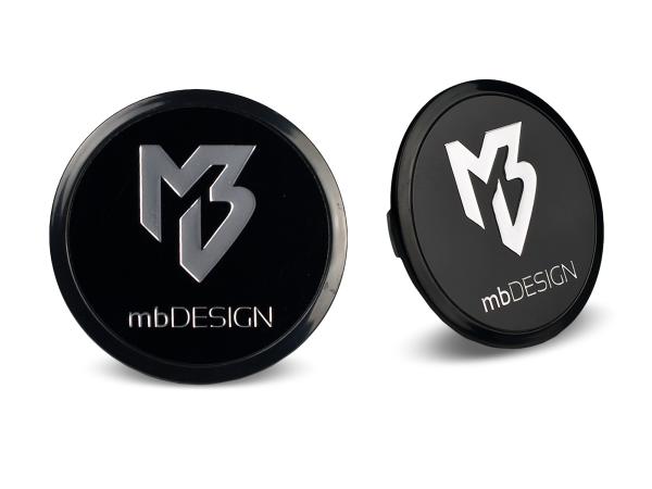 mbDESIGN mb1 Nabendeckel 68,2mm - schwarz