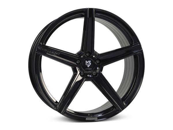 MB KV1S DC 11,5x21" 5x112 et58.0 75.0 5RZ black shiny