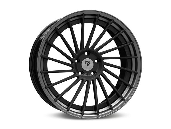 MB VR3.2 DC 2-pc 10,5x20" 5x120 et45.0 72.55 5GF black matt/grey matt