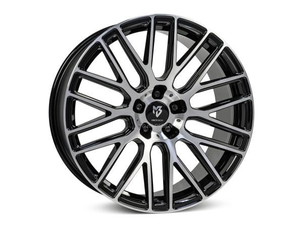 MB KV4 8,5x18" 5x112 et50.0 75.0 5RZ6 black polish