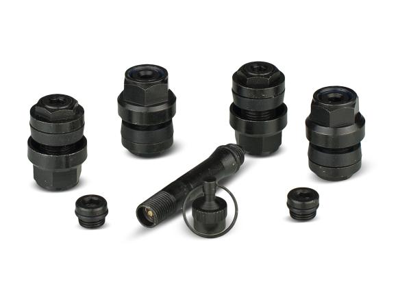 Hidden valve 11,3 mm black (Kit 4 pc)