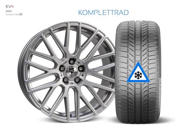 VW Bus T5 Typ 7HC, 7HCA, 7HK KV4 19inch Winter Completewheels