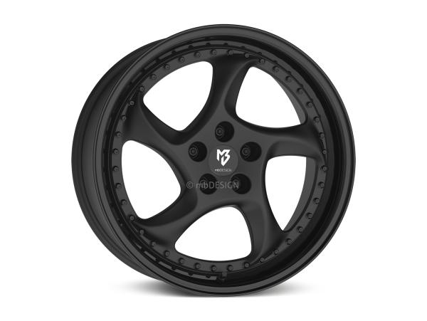 MB TURBO S 9,0x19" 5x114.3 et42.0 75.0 5CZ black matt/black shiny