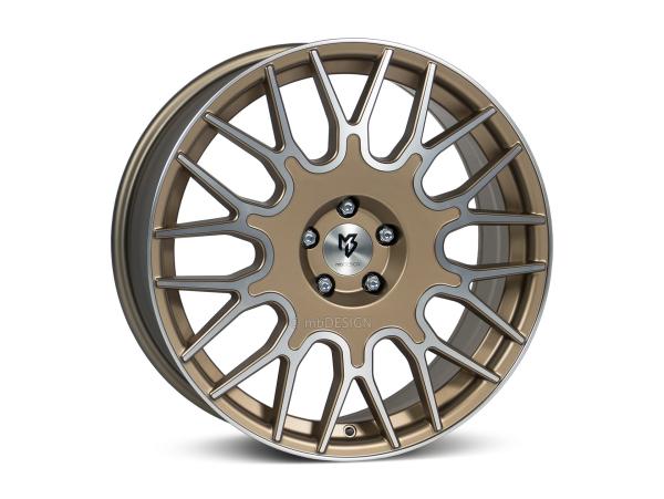 MB LV2 8,5x20" 5x112 ET45.0 75.0 5R bronze light matt poliert