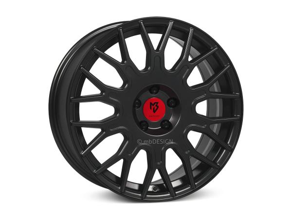 MB LV2 8,5x19" 5x112 ET45 75.0 5R Mattschwarz