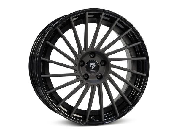 MB VR3.2 2-pc 9,0x20" 5x112 et25.0 75.0 5RZ black matt/black shiny