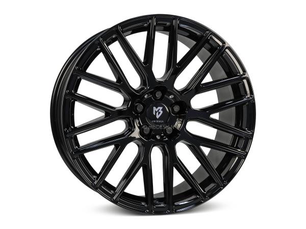 MB KV4 7,5x18" 5x112 et35.0 75.0 5RZ black shiny