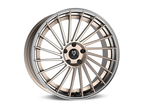 MB VR3.2 DC 2-tlg 10,5x21" 5x112 ET35.0 75.0 5RZ champagner matt/champagner poliert