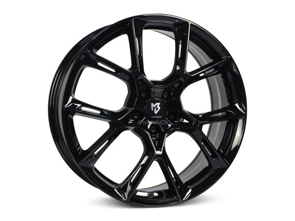 MB KX1 8,5x20" 5x108 et50.0 75.0 5E2 black shiny