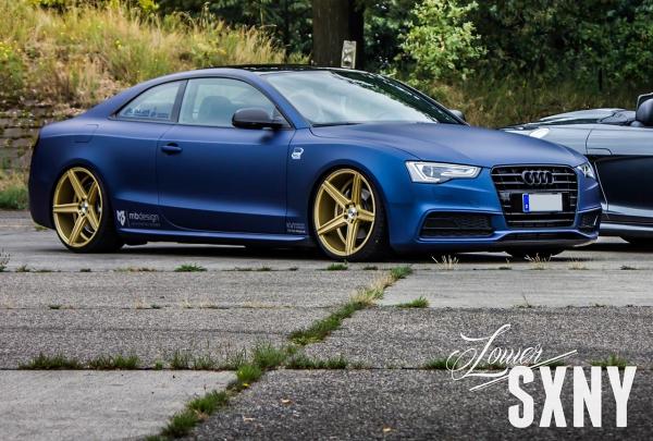 Audi A5 Summerwheels 20" KV1 Gold shinny DC - Laufenn