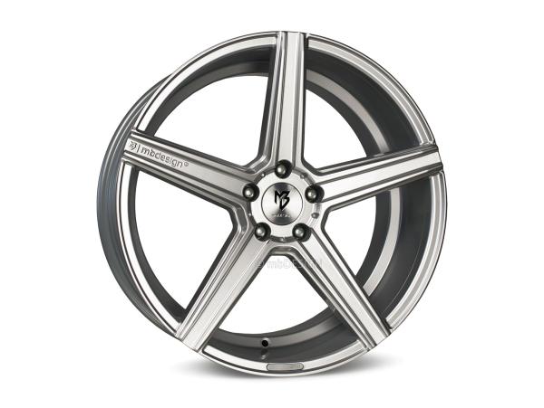 MB KV1 8,5x19" 5x120 ET35.0 72.55 5G silber glänzend BMW