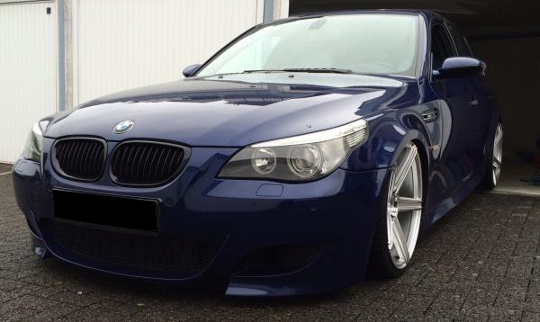 BMW 5er E60 20" KV1 Silver Wheels + Tires - LAUFENN Z-FIT