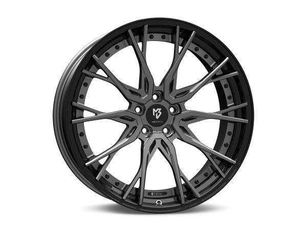 MB KV3.2 DC 2-pc 10,5x21" 5x112 et20.0 75.0 5RZ grey matt/black shiny