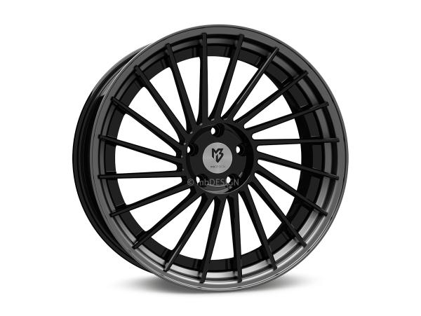 MB VR3.2 2-pc 9,0x21" 5x112 et35.0 75.0 5RZ black shiny/grey matt