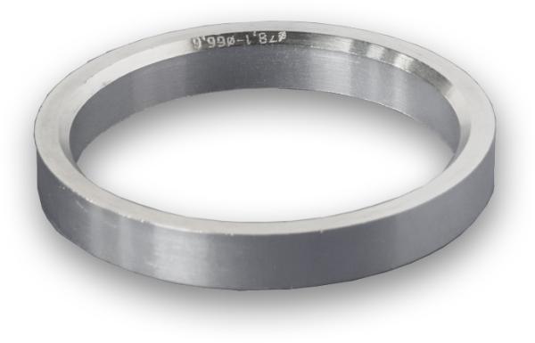 Zentrierring Aluminium 75/70.2 (Sonderanfertigung)