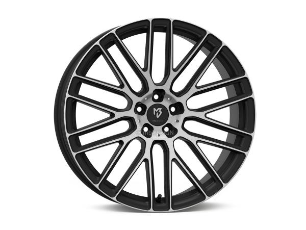 MB KV4 7,5x18" 5x112 et30.0 75.0 5RZ black matt polish