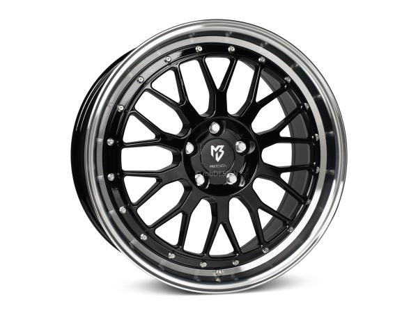 MB LV1 7,5x18" 5x100 et40.0 67.1 5AZR black polish